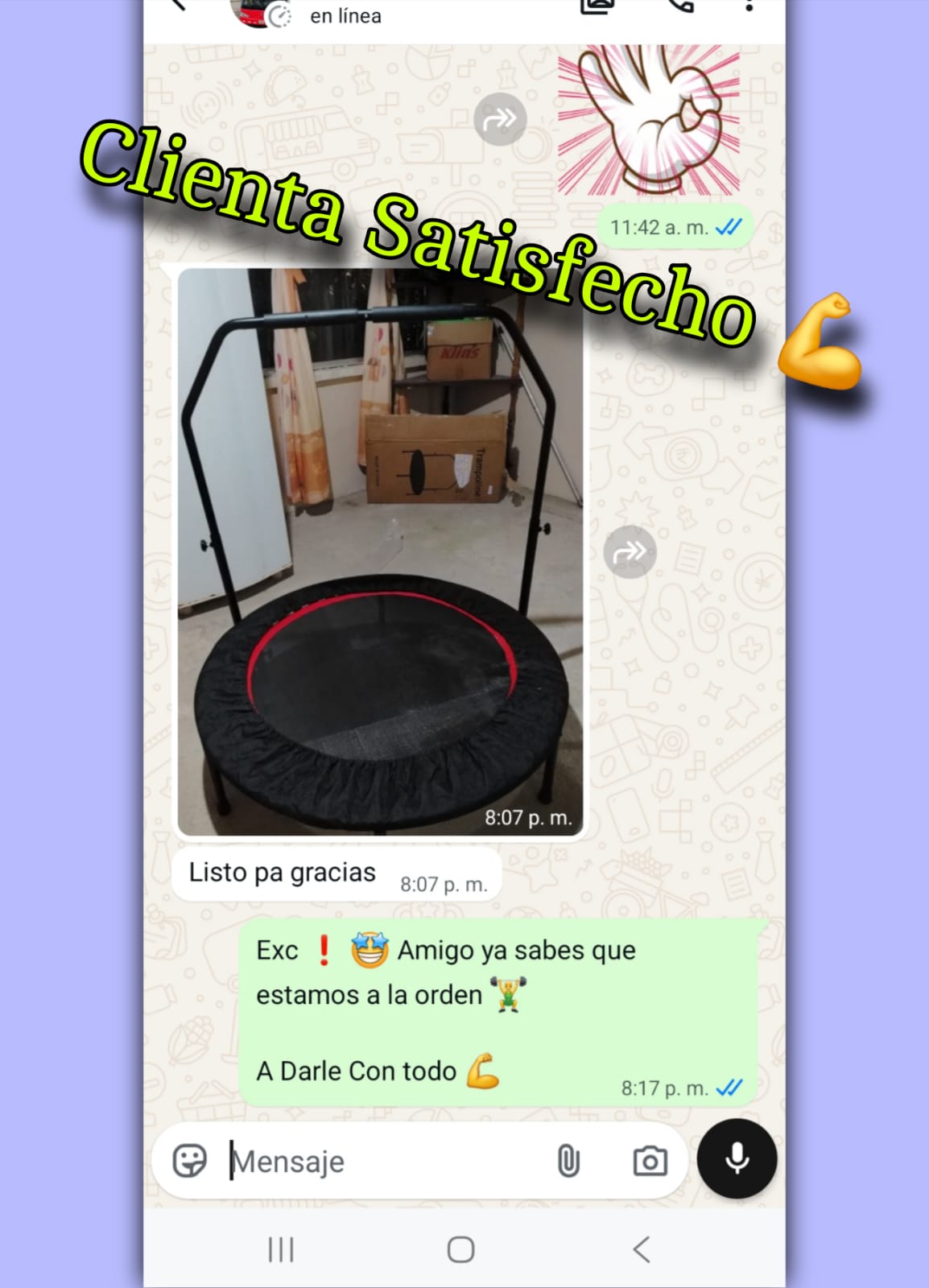 Testimonio real de cliente satisfecho 8